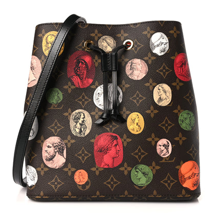 Louis Vuitton LOUIS VUITTON x FORNASETTI Monogram Cameo Neonoe MM Ivory 1 of 8