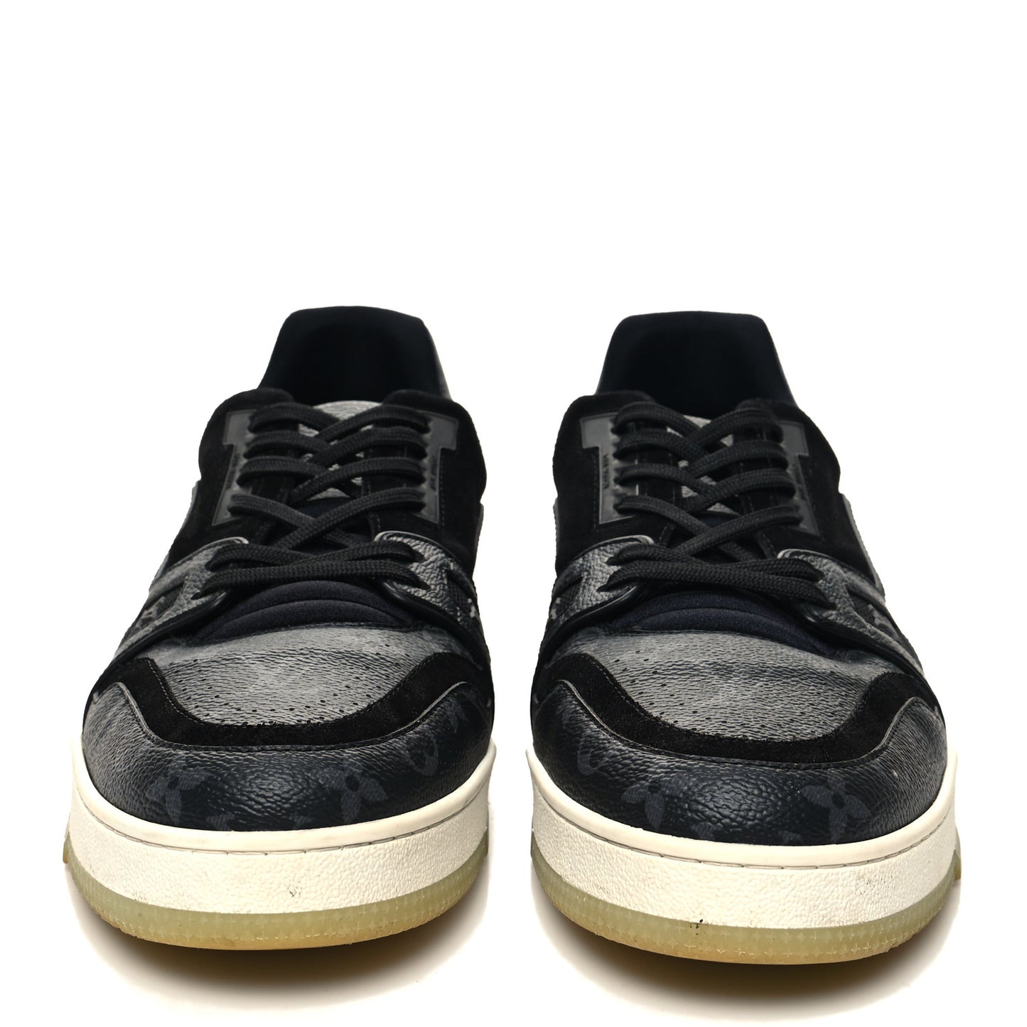 Monogram Eclipse LV Trainer Sneaker 10 Black