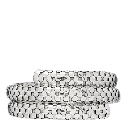 John Hardy Sterling Silver Dot Double Coil Bracelet 1 of 5