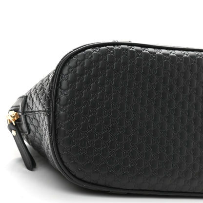Gucci Microguccissima Medium Dome Bag Black 9 of 10