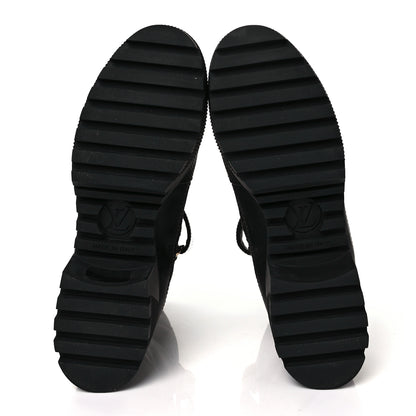 Louis Vuitton Suede Calfskin Laureate Platform Desert Boots 35.5 Black 5 of 6