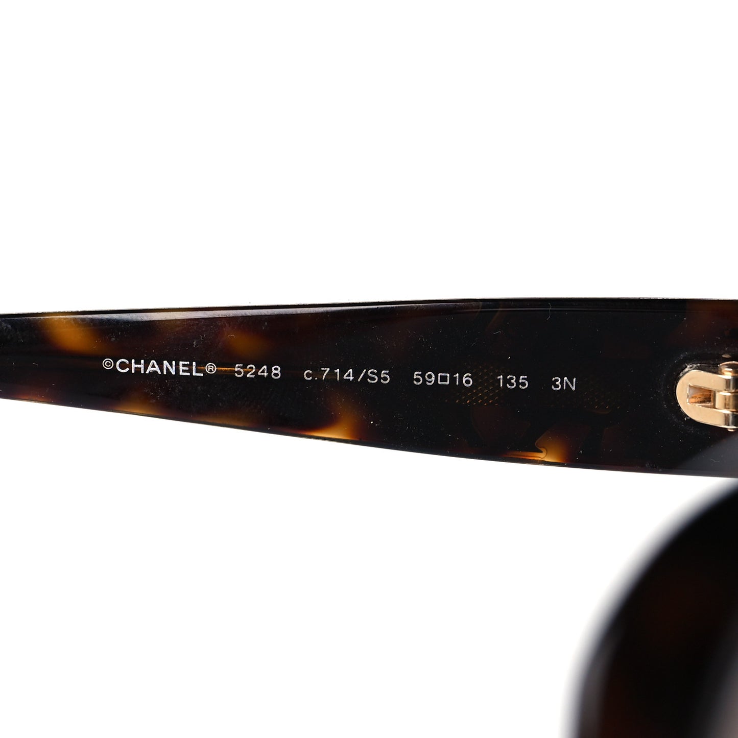 Acetate CC Camellia Sunglasses 5248 Tortoise Shell