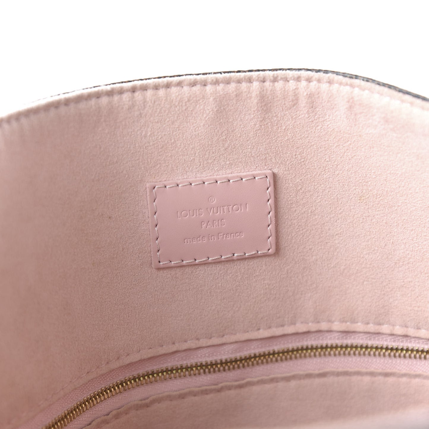 Damier Ebene Caissa Hobo Rose Ballerine