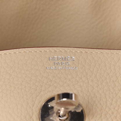 Hermes Taurillon Clemence Lindy 30 Parchemin 8 of 9