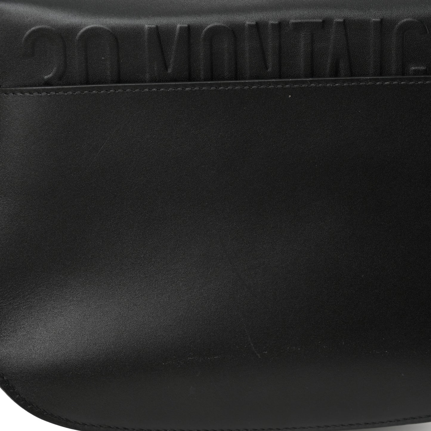 Box Calfskin Medium Bobby Flap Black