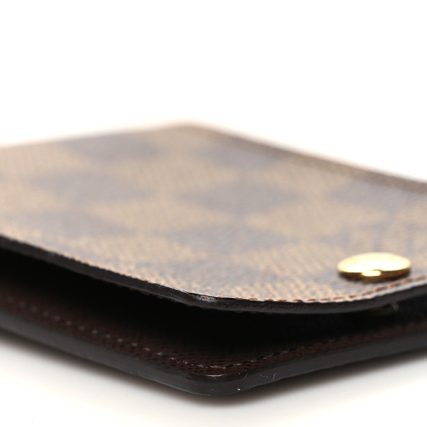 Damier Ebene Porte Carte ID Bandouliere