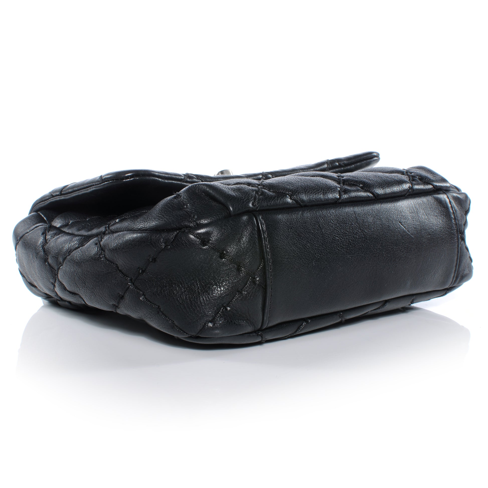 Chanel Calfskin Ultimate Stitch Flap Bag Black 4 of 10