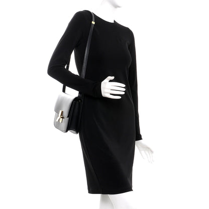 Celine Box Calfskin Medium Classic Box Flap Bag Black 2 of 14