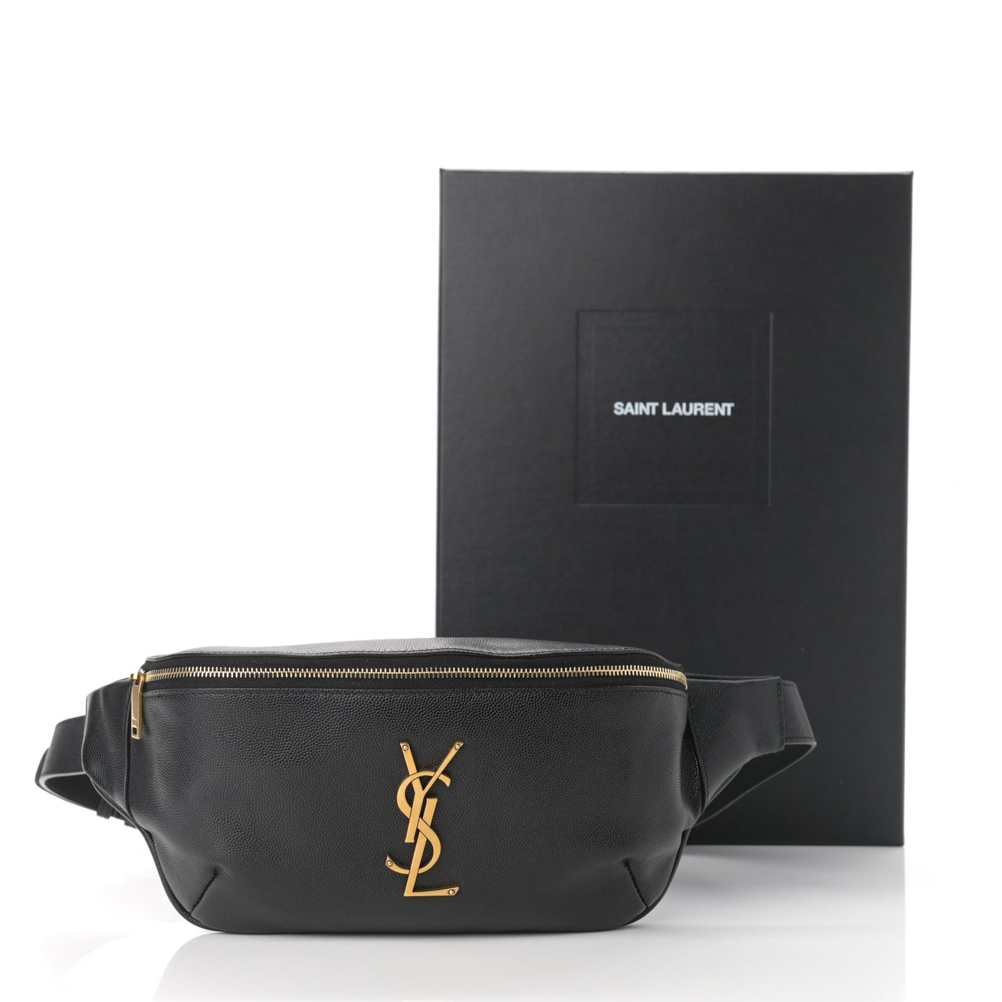 Grain De Poudre Monogram Belt Bag Black
