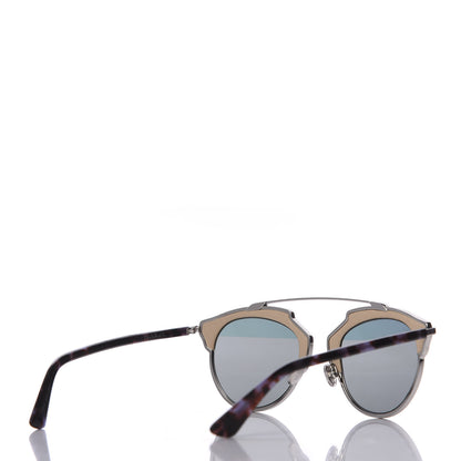 Christian Dior Mirrored So Real Sunglasses Silver Gold 4 of 8