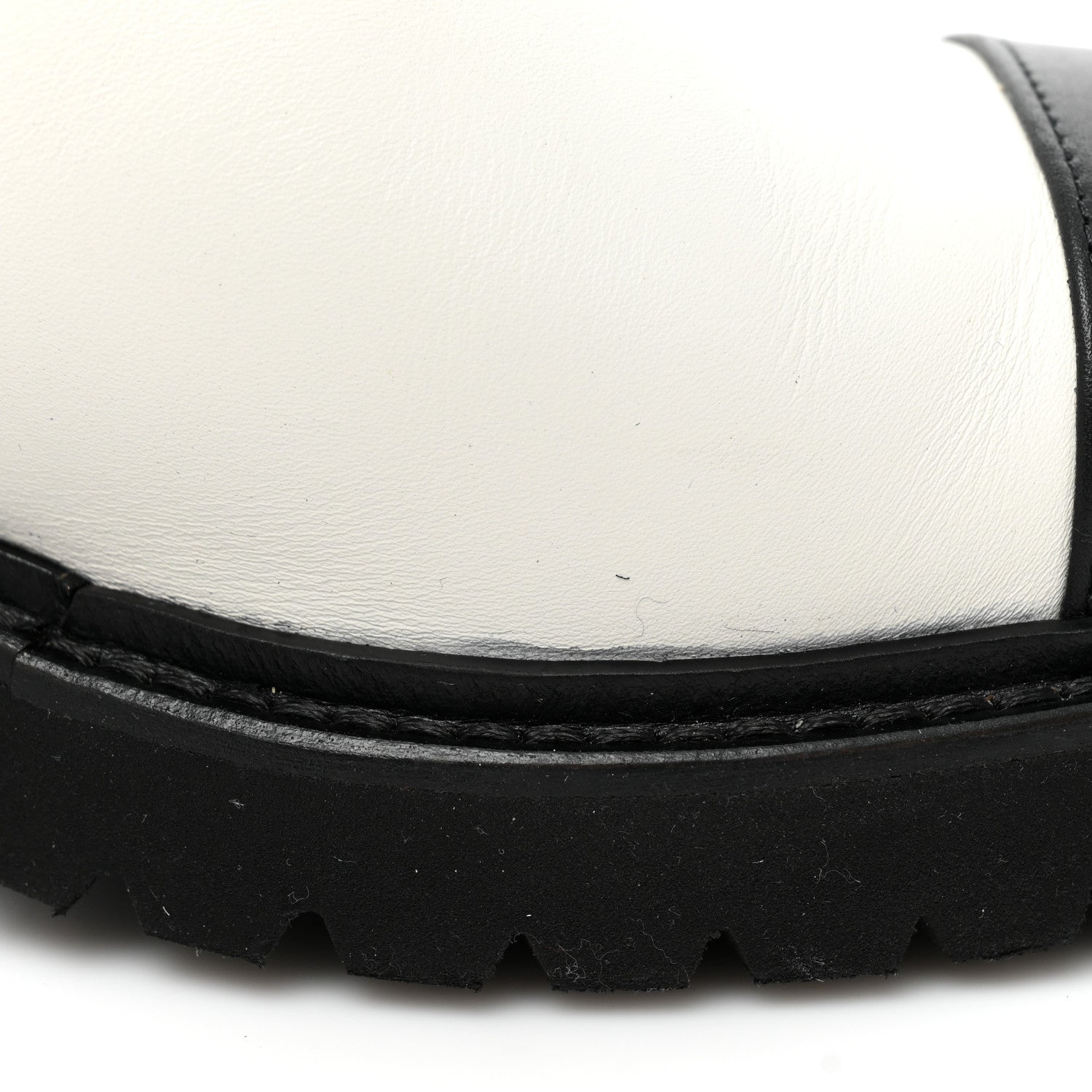 Chanel Calfskin CC Ankle Boots 38.5 White 10 of 10