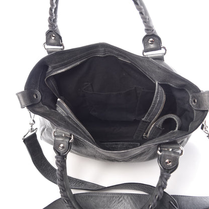 Balenciaga Agneau Giant 12 Silver Hardware Town Anthracite 6 of 8