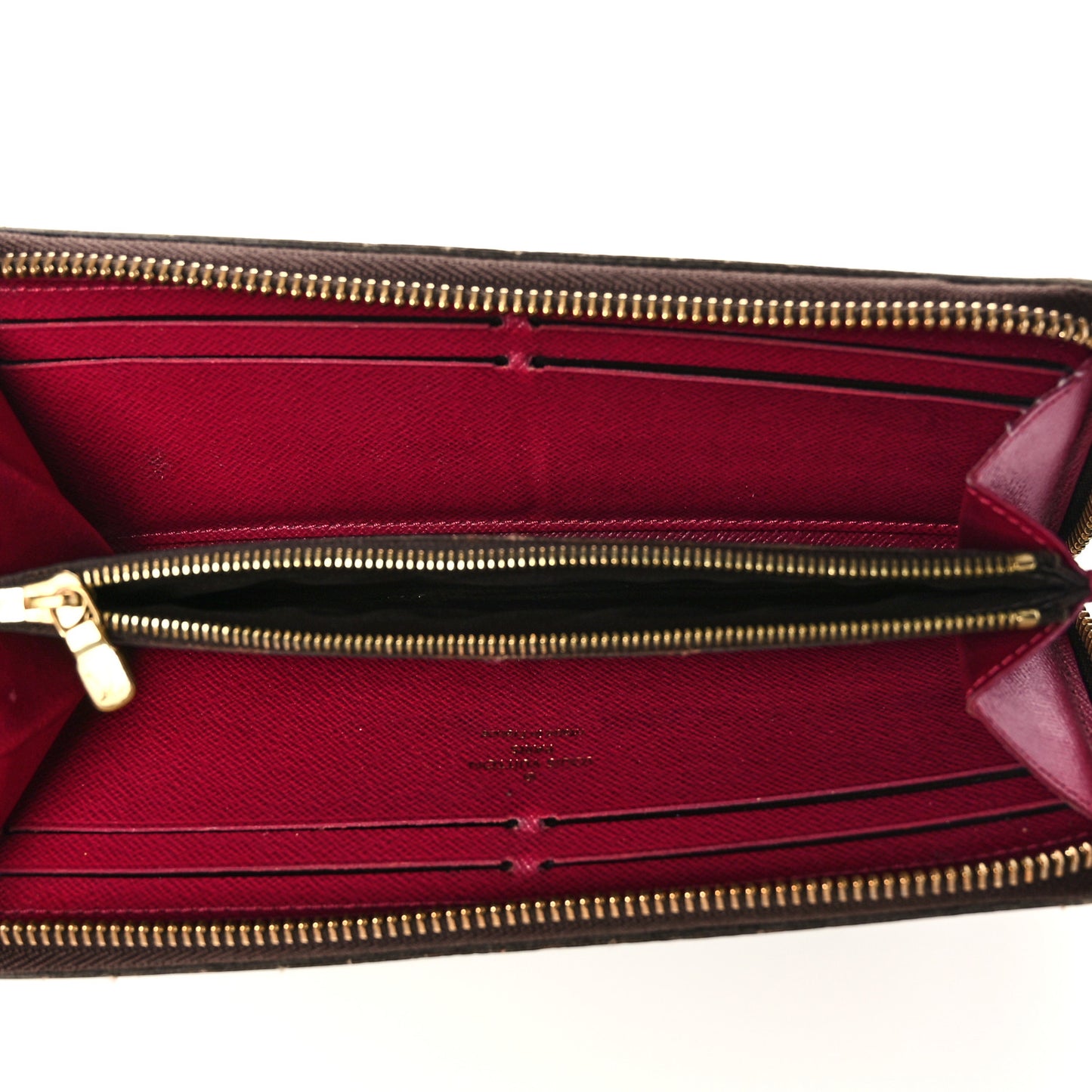 Monogram Clemence Wallet Fuchsia
