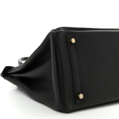 Hermes Togo Birkin 30 Black 9 of 11