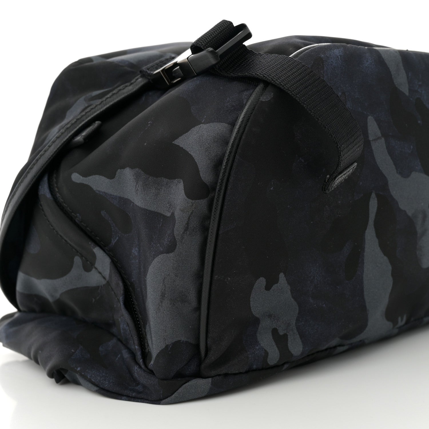 Prada Tessuto Nylon Camouflage Belt Bag Fumo 8 of 9