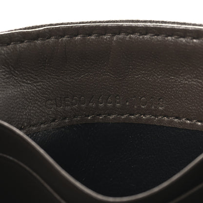 Saint Laurent Lambskin Y Quilted Monogram Small Loulou Envelope Wallet Faggio 7 of 7