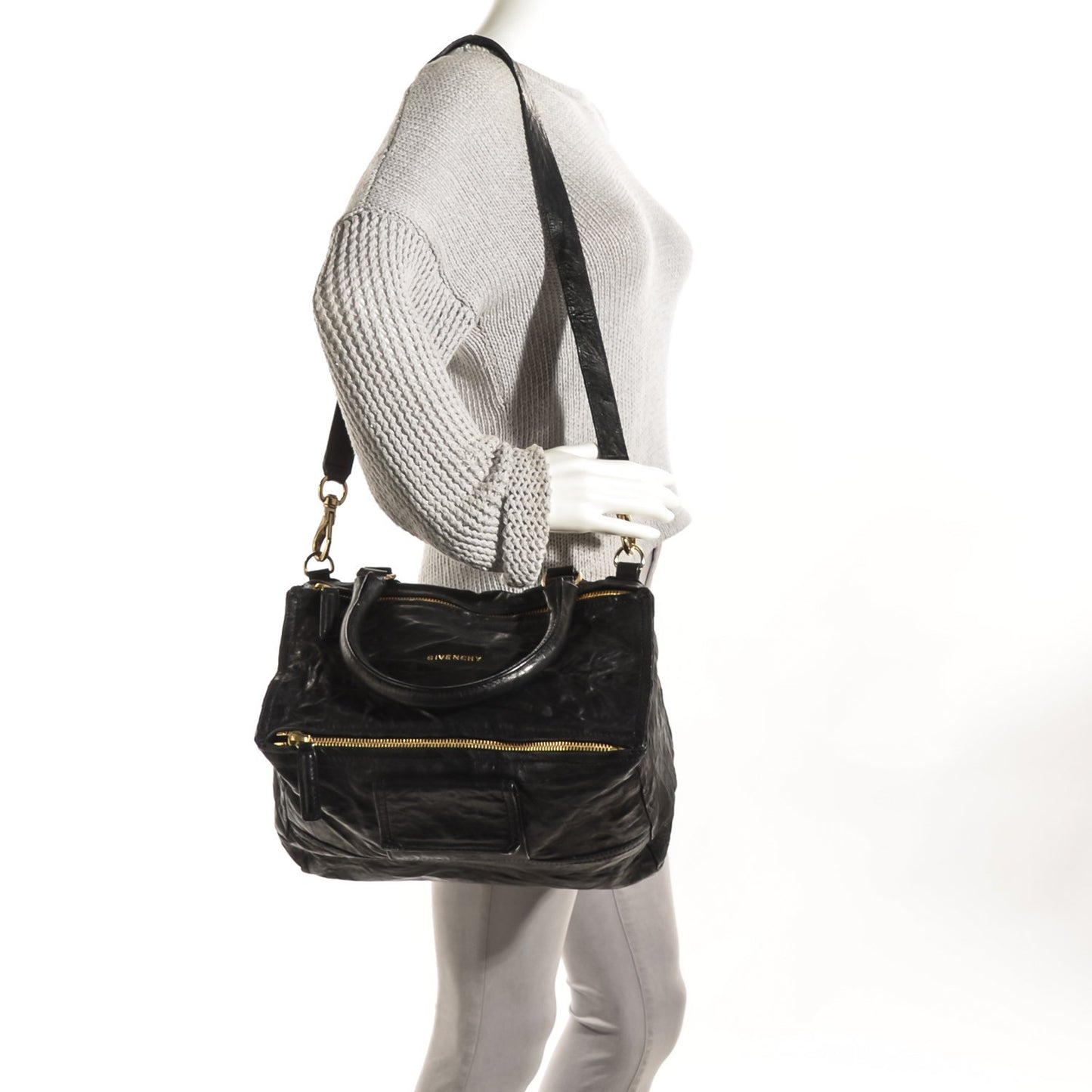 Tumbled Sheepskin Medium Pandora Black