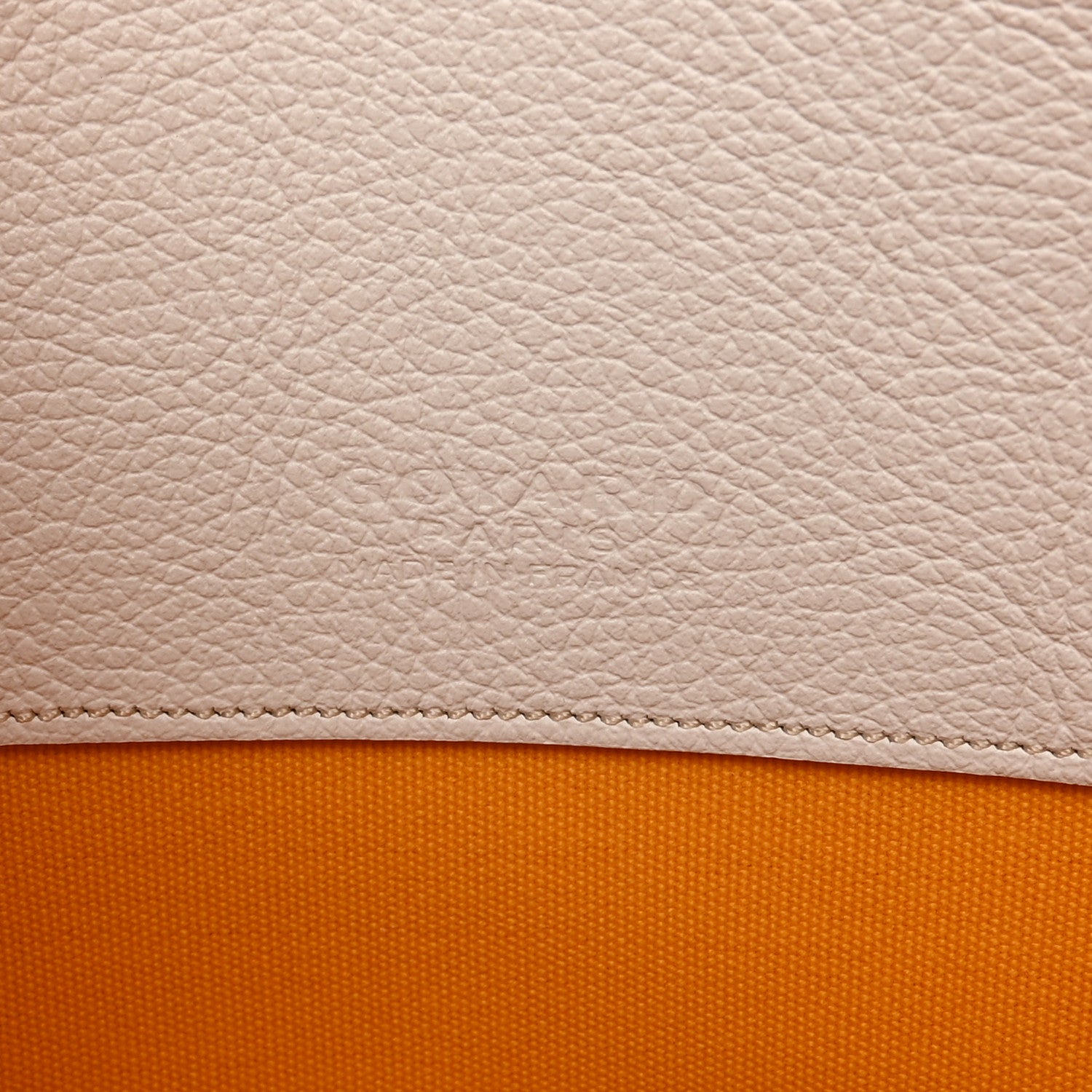 Goyard Goyardine Senat Pochette MM White 6 of 9