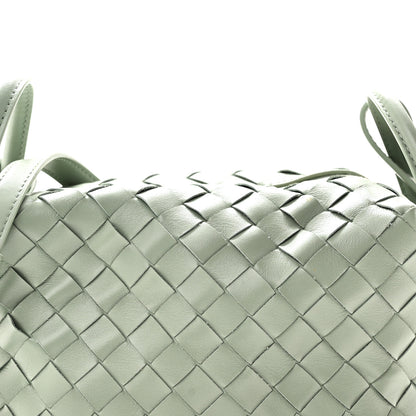 Bottega Veneta Calfskin Intrecciato Small Loop Top Handle Sauge 8 of 10