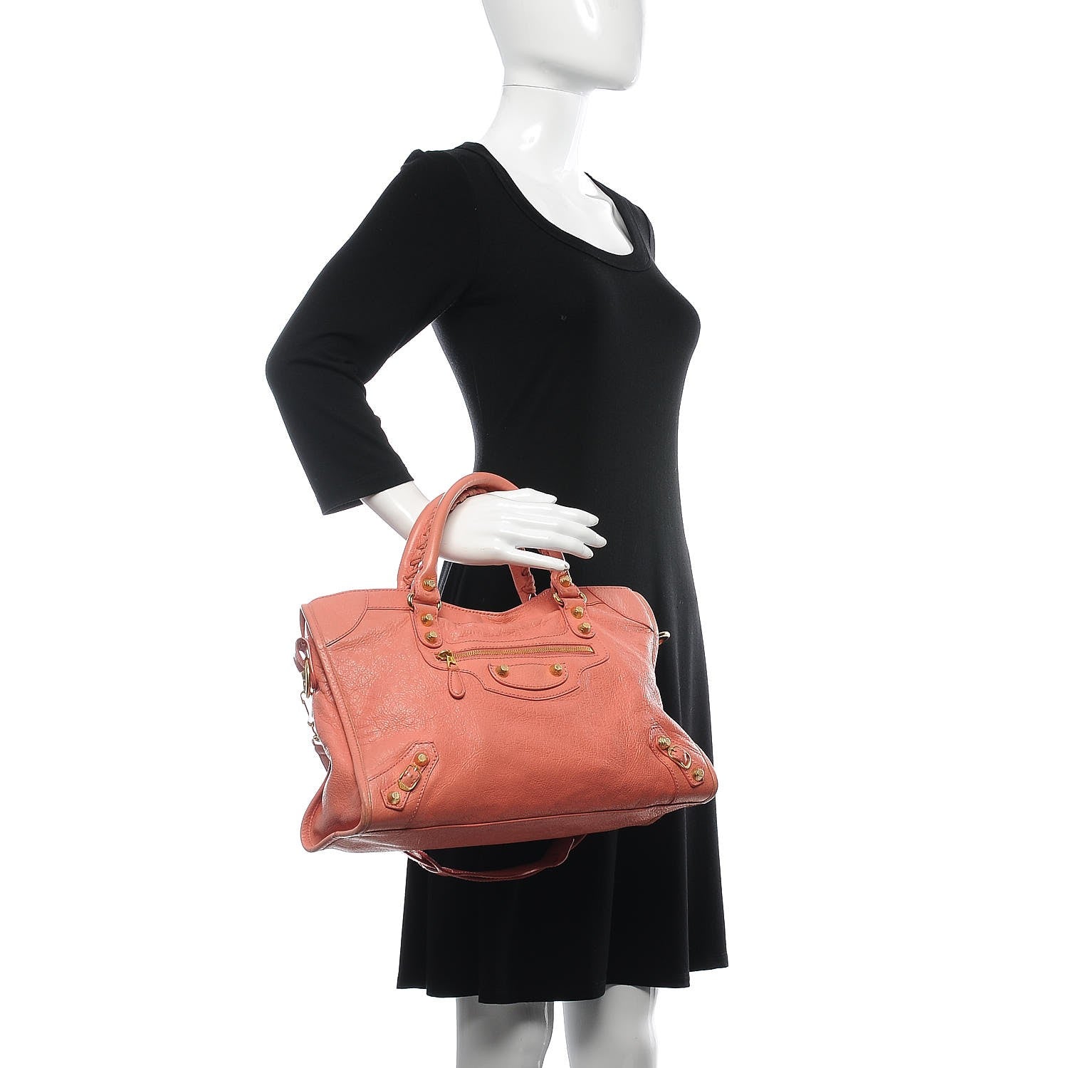 Balenciaga Agneau Giant 12 Gold Hardware City Rose Azalee Rose Jaipur 3 of 14