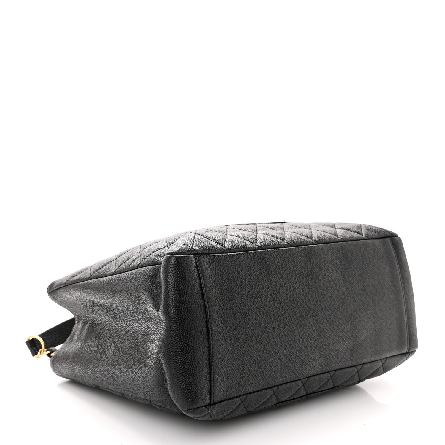 Chanel Caviar Quilted Grand Shopping Tote GST Black 4 of 15