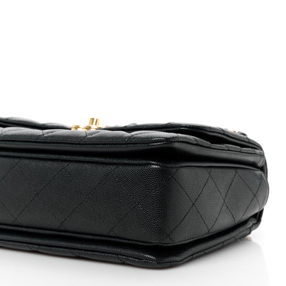 Chanel Caviar Quilted Coco First Flap Black 10 of 11