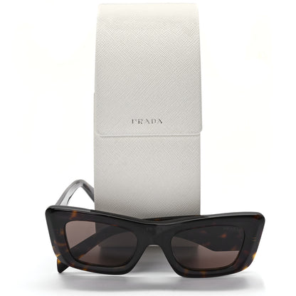 Prada Acetate Symbole Sunglasses SPR 13Z Tortoise 8 of 8