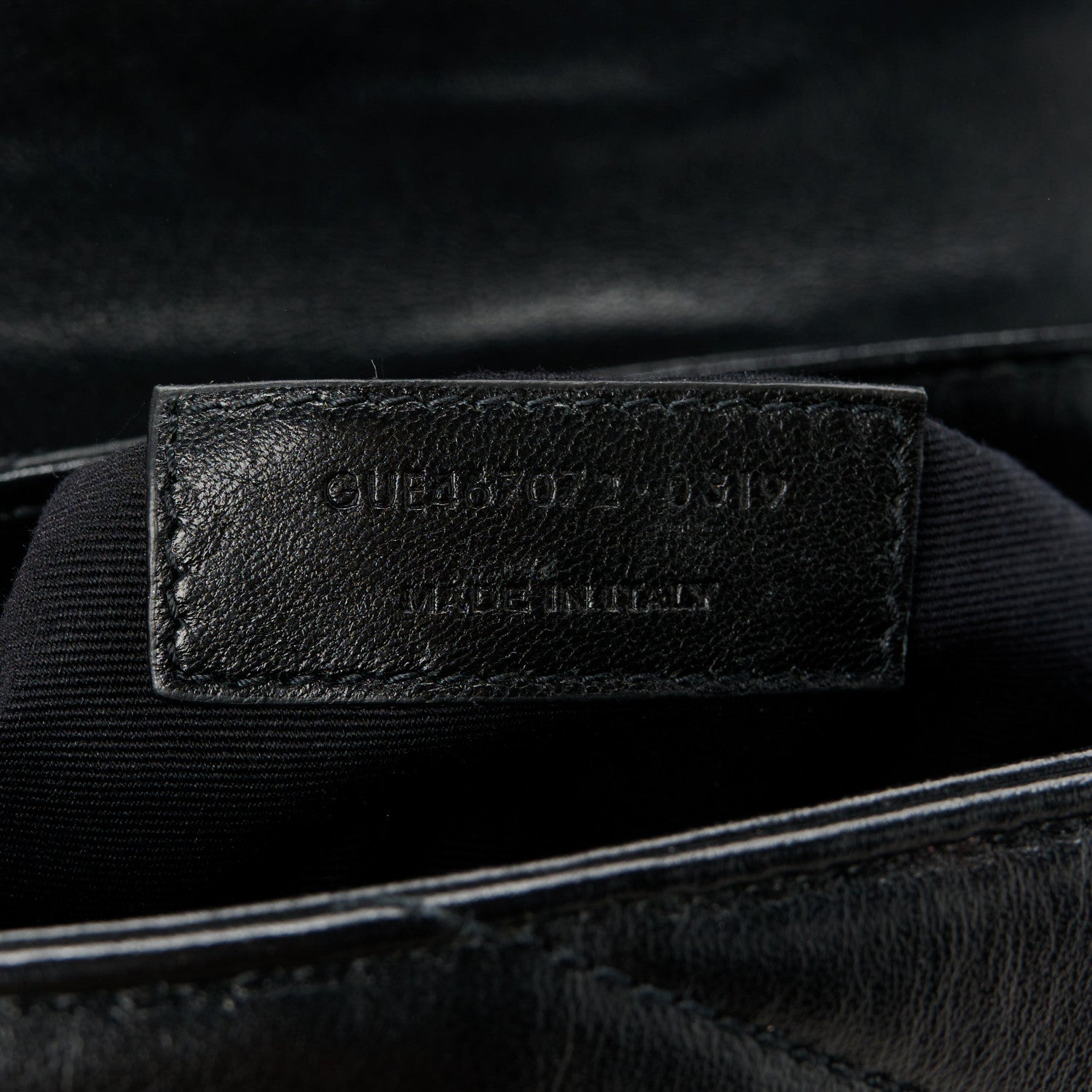 Saint Laurent Calfskin Y Quilted Monogram Toy Loulou Crossbody Bag Black 8 of 11
