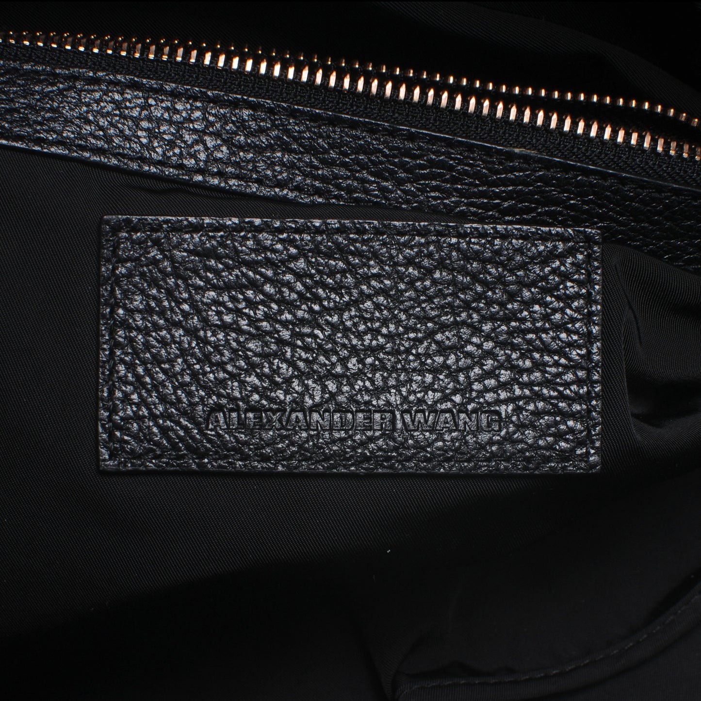 Leather Large Emilie Black