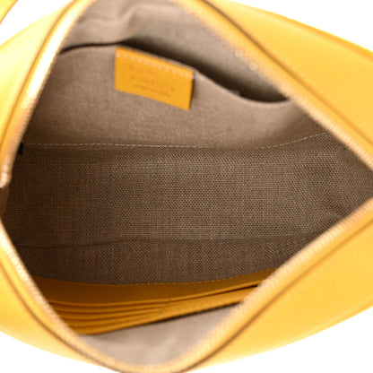 Gucci Monogram Dollar Calfskin Mini Bree Messenger Bag Beige Ebony New Buttercup 5 of 11