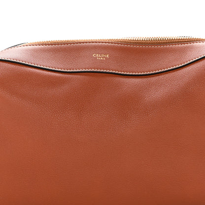 Celine Supple Calfskin Medium Romy Shoulder Bag Tan 8 of 14
