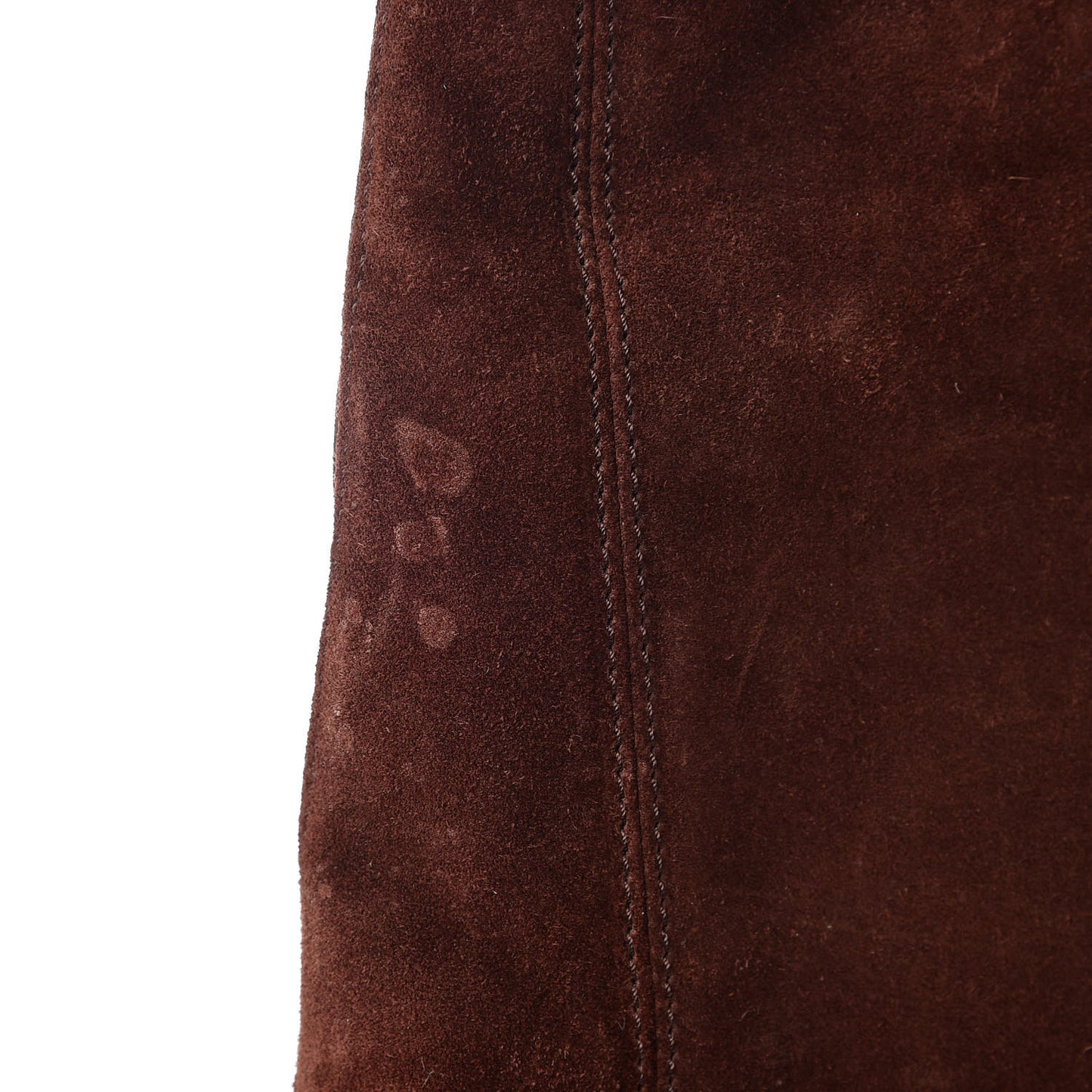 Suede Shoulder Bag Brown