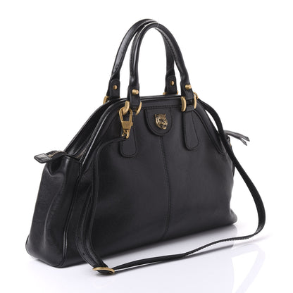 Gucci Calfskin Medium Re(Belle) Top Handle Bag Black 2 of 10