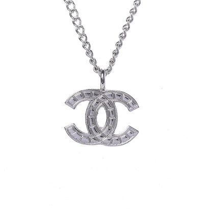 Chanel CC Necklace Silver 4 of 6