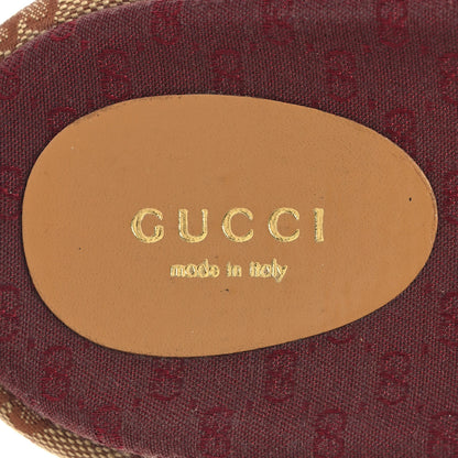 Gucci Canvas GG Monogram Angelina Platform Slide Sandals 40 Beige Ruggine 9 of 9