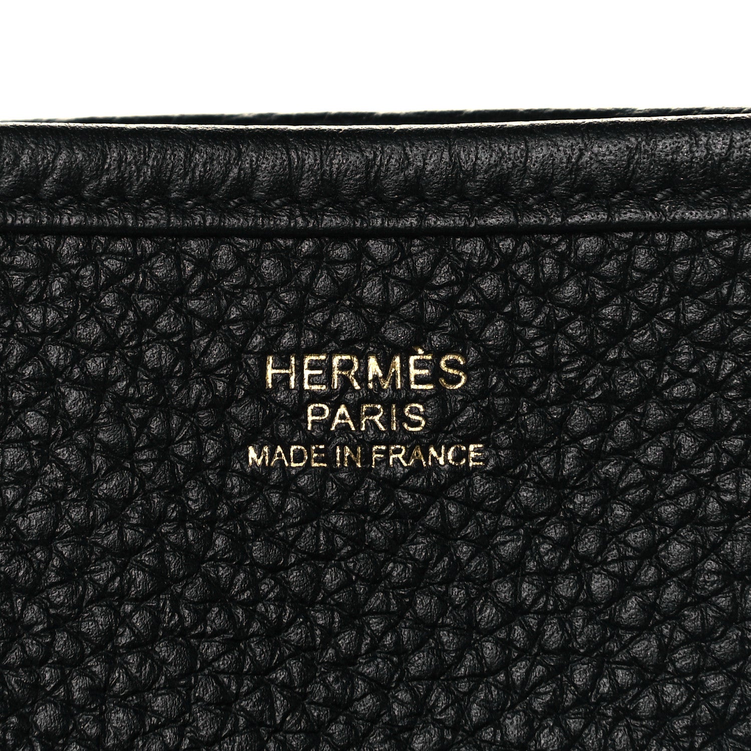 Hermes Taurillon Clemence Evelyne III PM Black 6 of 8