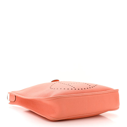 Hermes Taurillon Clemence Evelyne PM Crevette 4 of 11