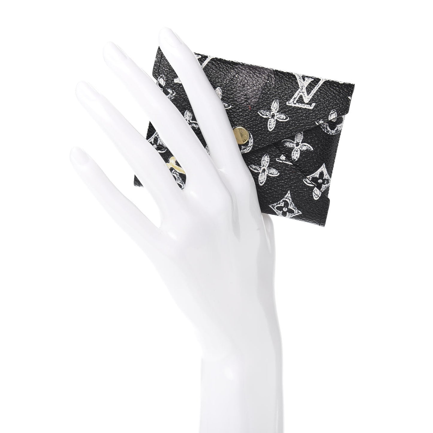Catogram Small Kirigami Pochette Insert Black White