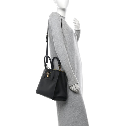 Louis Vuitton Taurillon City Steamer MM Black 2 of 11