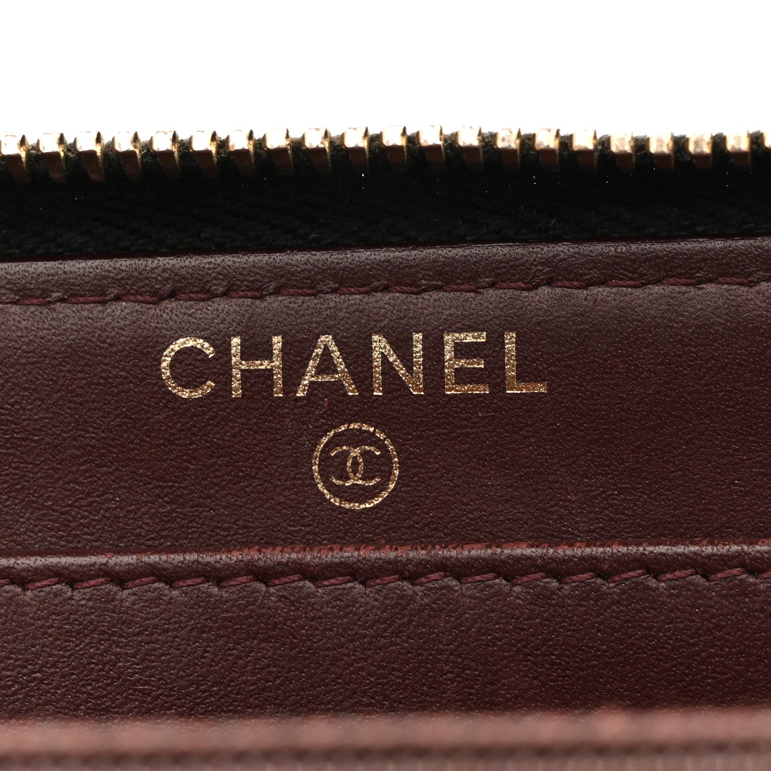 Chanel Caviar Quilted Large Gusset Zip Around Wallet Black 6 of 15