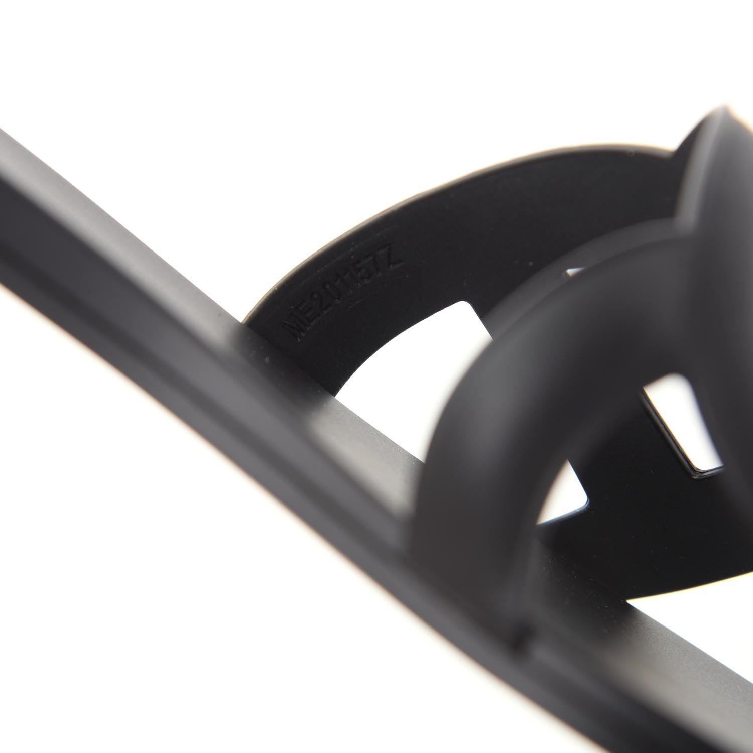 Hermes Rubber Aloha Sandals 37 Black 10 of 11