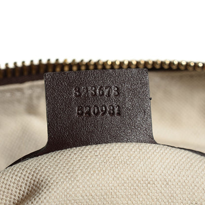 Gucci Guccissima Medium Bree Shoulder Bag Chocolate 7 of 9