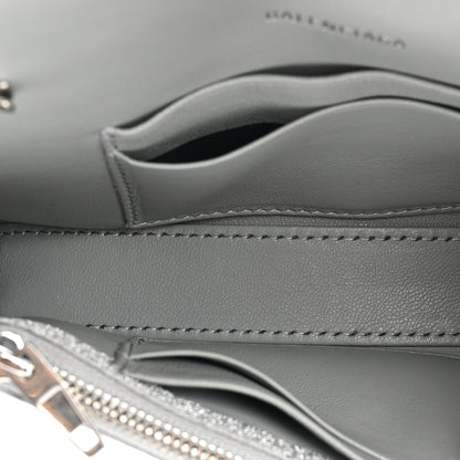 Balenciaga Sparkling Fabric XS Hourglass Wallet On Chain Silver 6 of 14