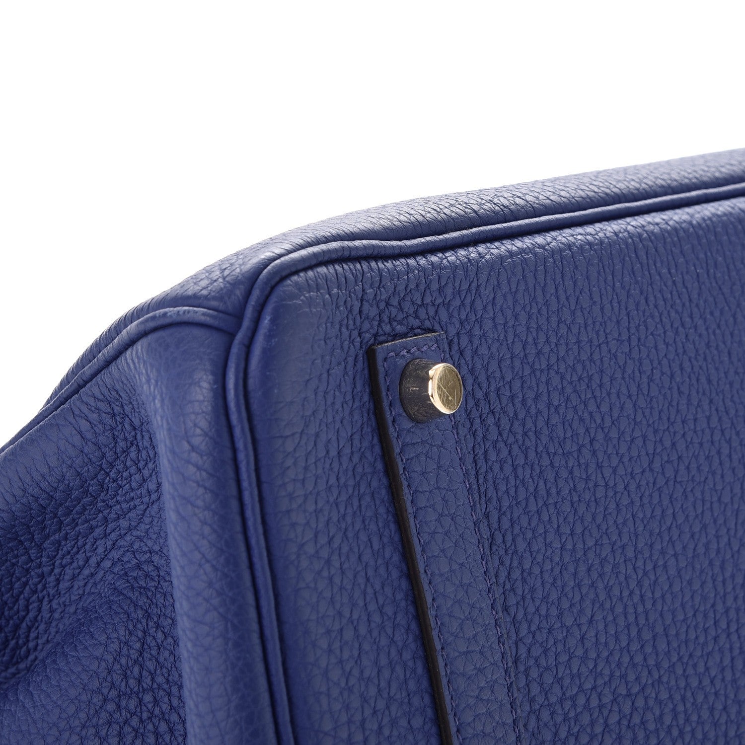 Hermes Togo Birkin 35 Bleu Electrique 6 of 40