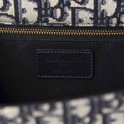 Christian Dior Oblique 30 Montaigne Flap Bag Blue 9 of 11