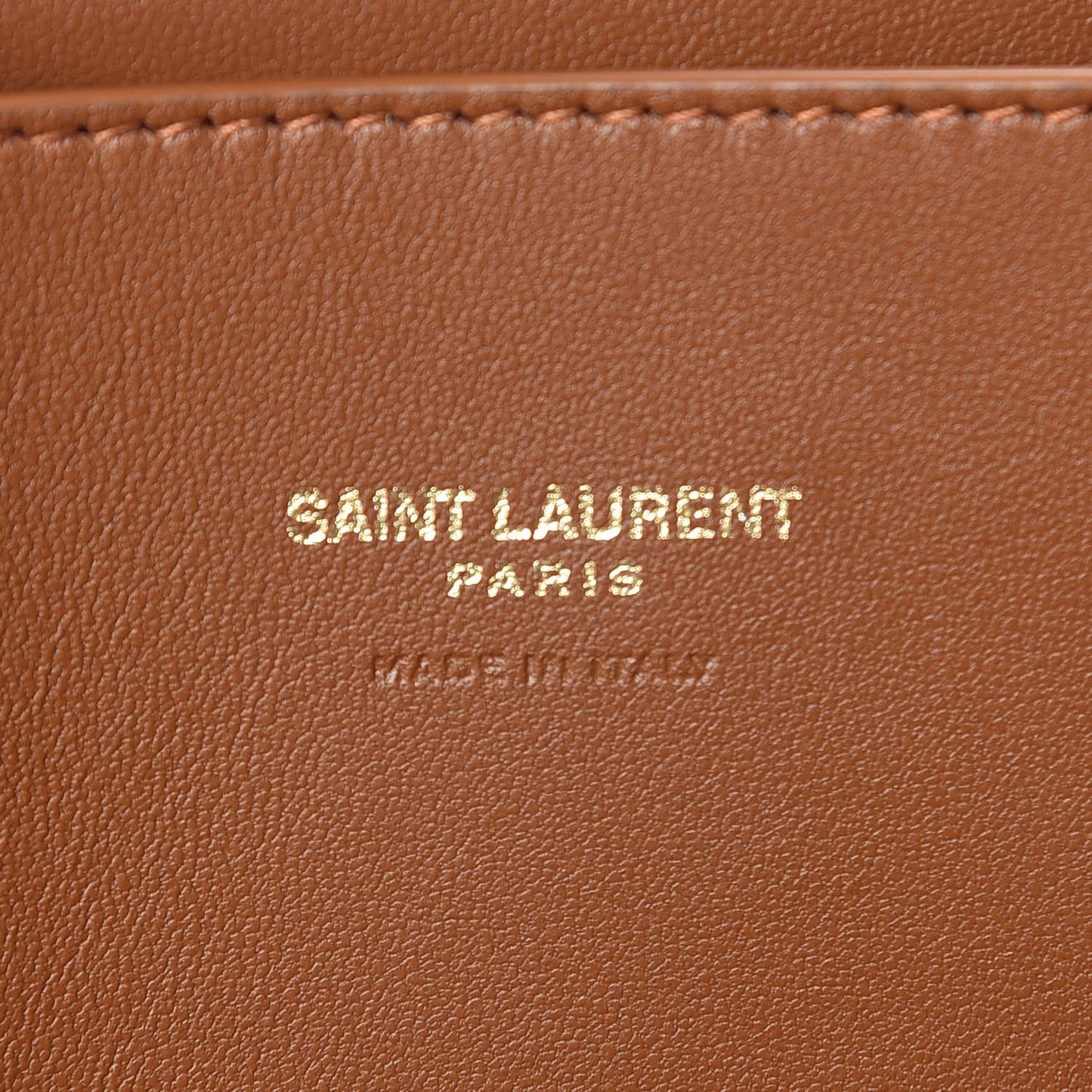 Smooth Calfskin Suede Medium Reversible Monogram Kate Satchel Light Ochre