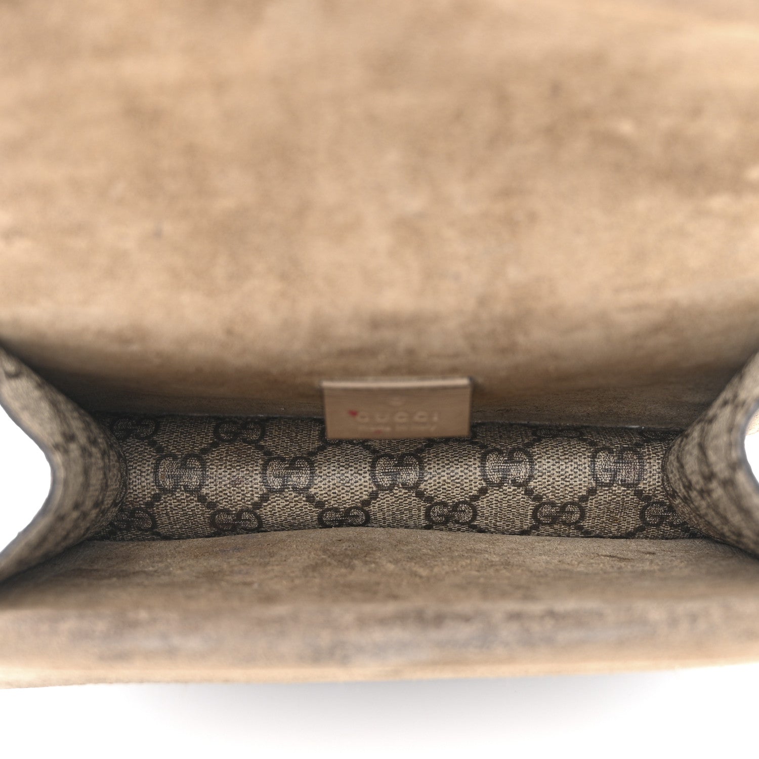 Gucci GG Supreme Monogram Mini Dionysus Shoulder Bag Taupe 5 of 13