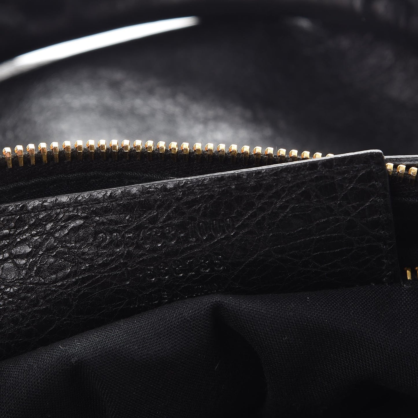 Agneau Giant 12 Gold Hardware First Black