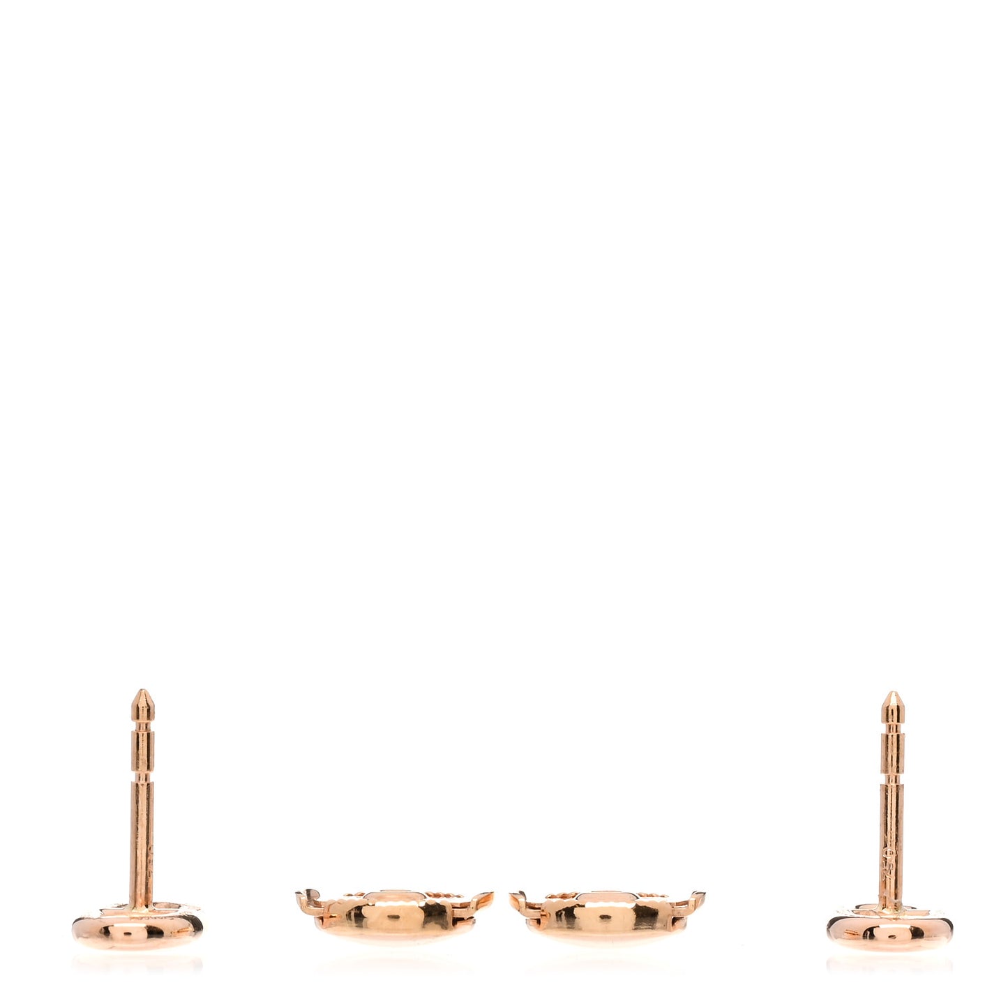 18K Rose Gold TPM Farandole Stud Earrings