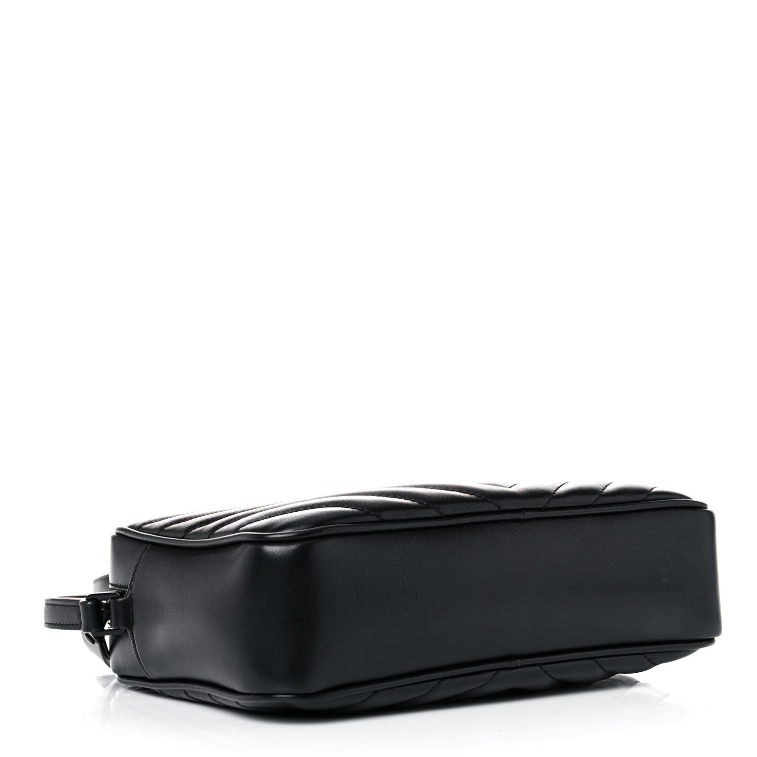 Saint Laurent Calfskin Matelasse Monogram Lou Camera Bag Black 4 of 12